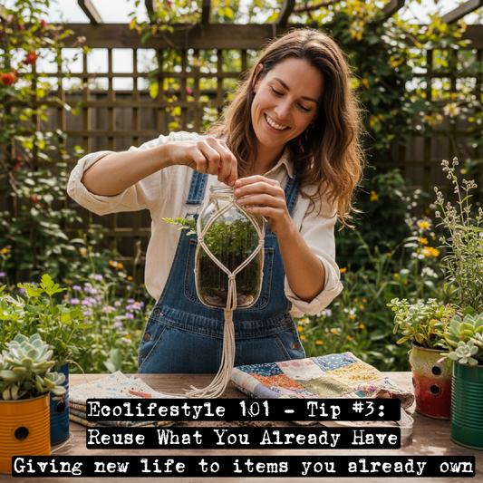 Tip #3 – Reuse What You Already Have. Giving New Life to Items You Already Own