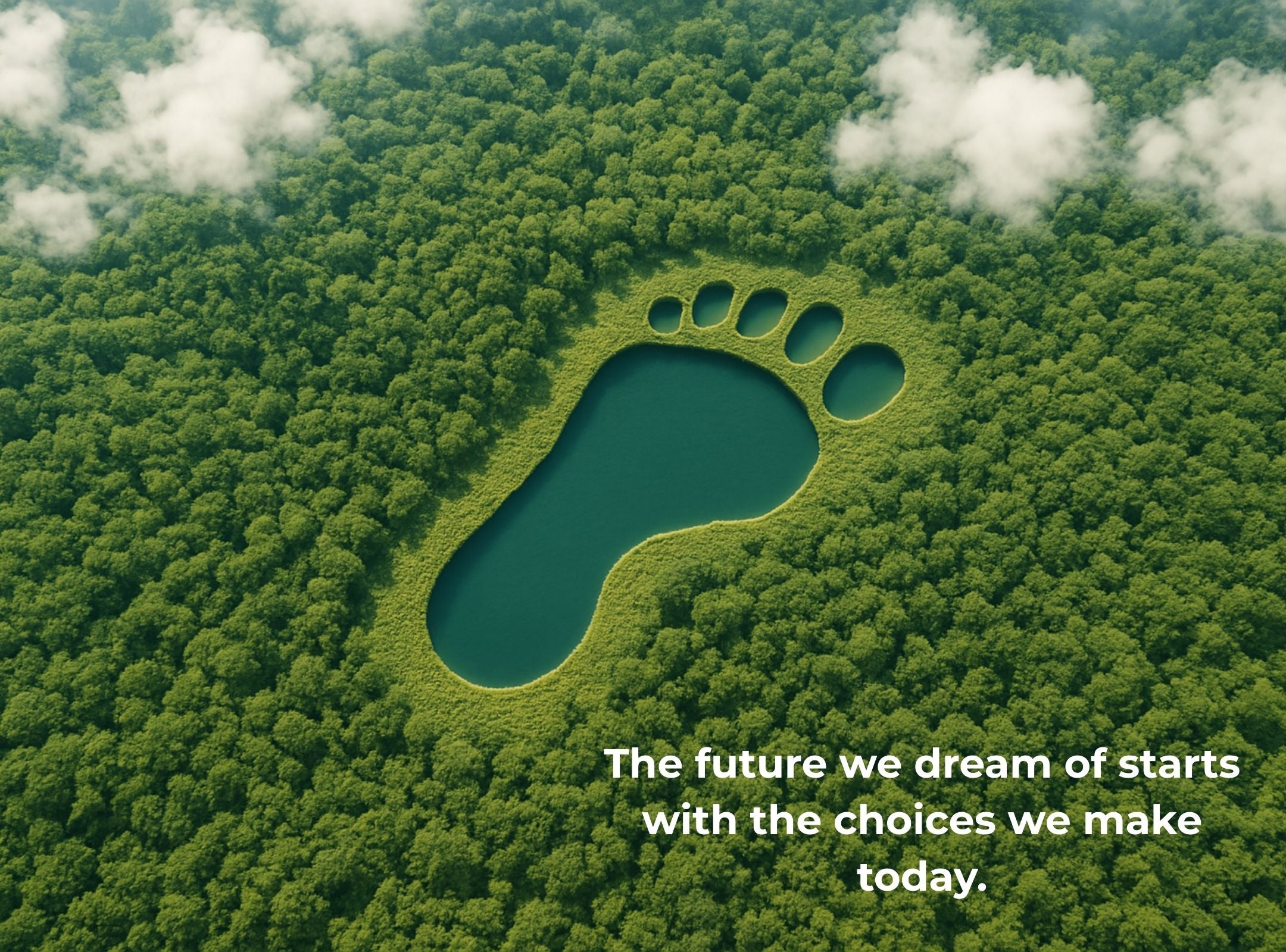 The future we dream of starts with the choices we made today