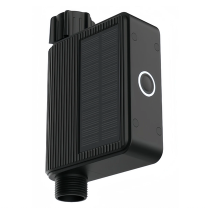smart water timer on a white background